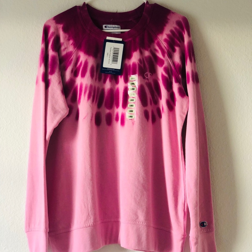 Champion Tie Dye Sweater